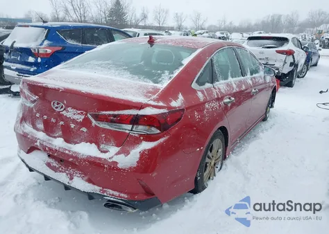 2018 Hyundai Sonata Sport z USA, uszkodzony, nr VIN 5NPE34AFXJH662261